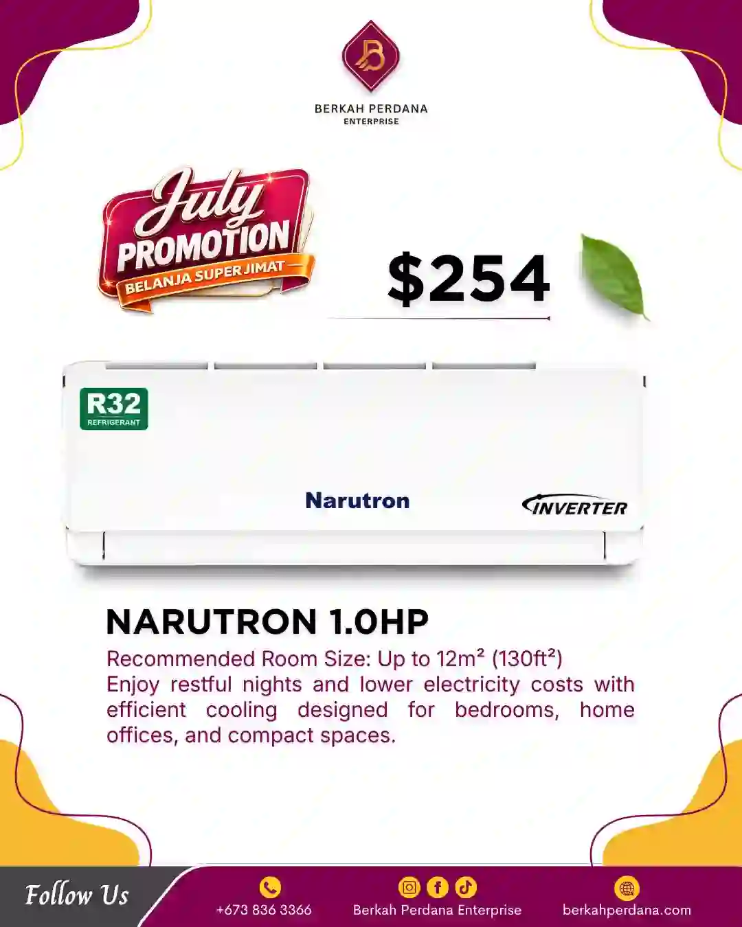 Air Conditioner Spec Sheet 4