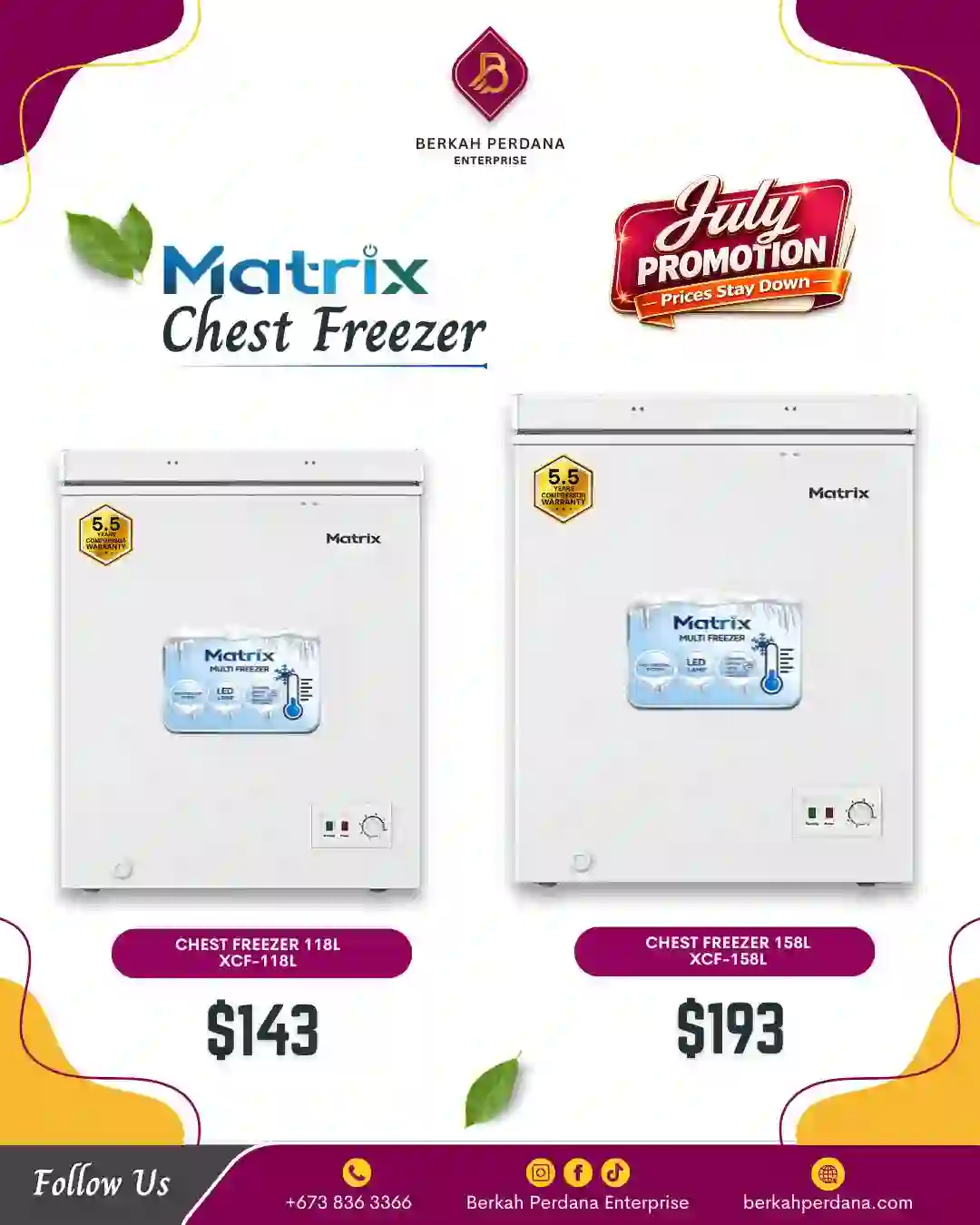 Chest Freezer Set 3