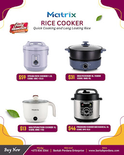 Matrix Rice Cooker