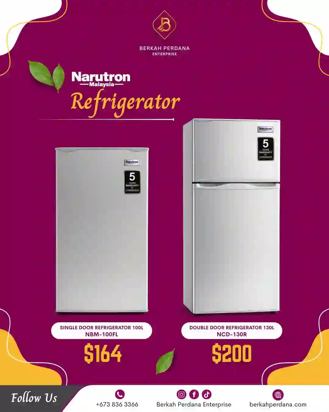 Refrigerator Double Door
