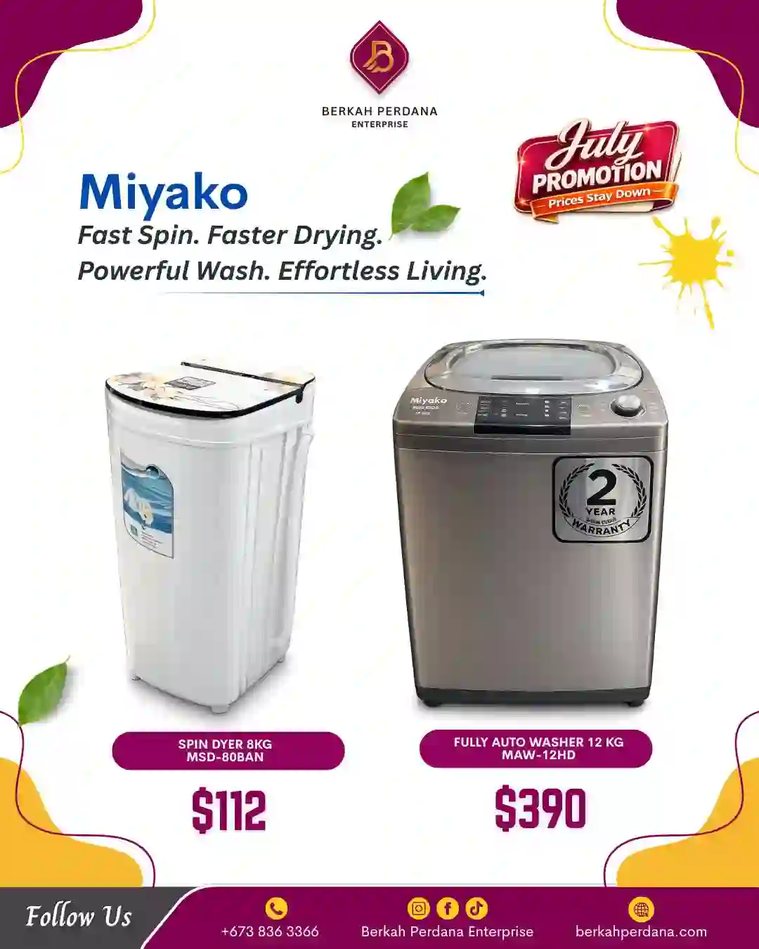 Washing Machine Set 2