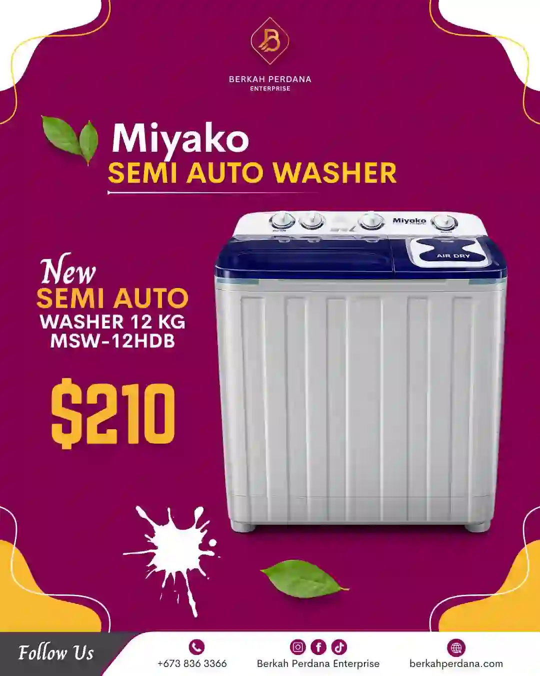 Washing Machine Single