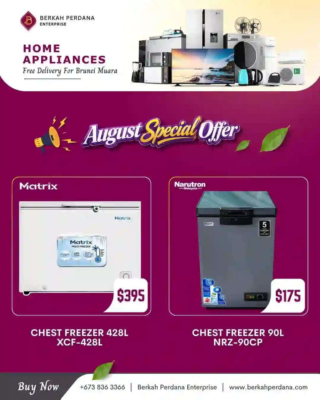 Matrix Narutron Chest Freezer
