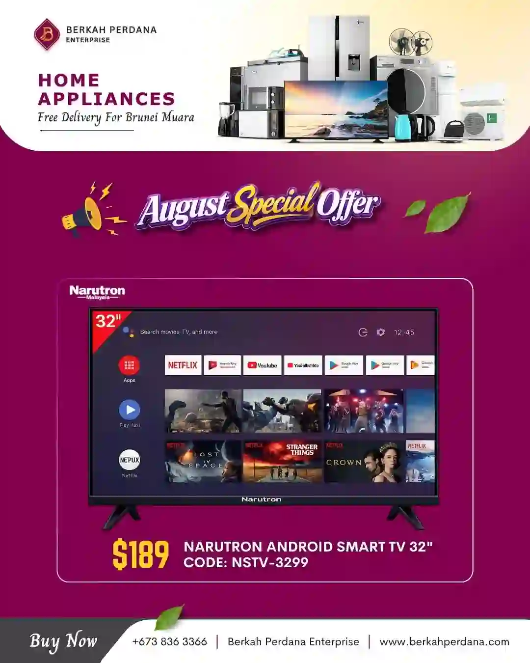 Narutron Smart Tv 32