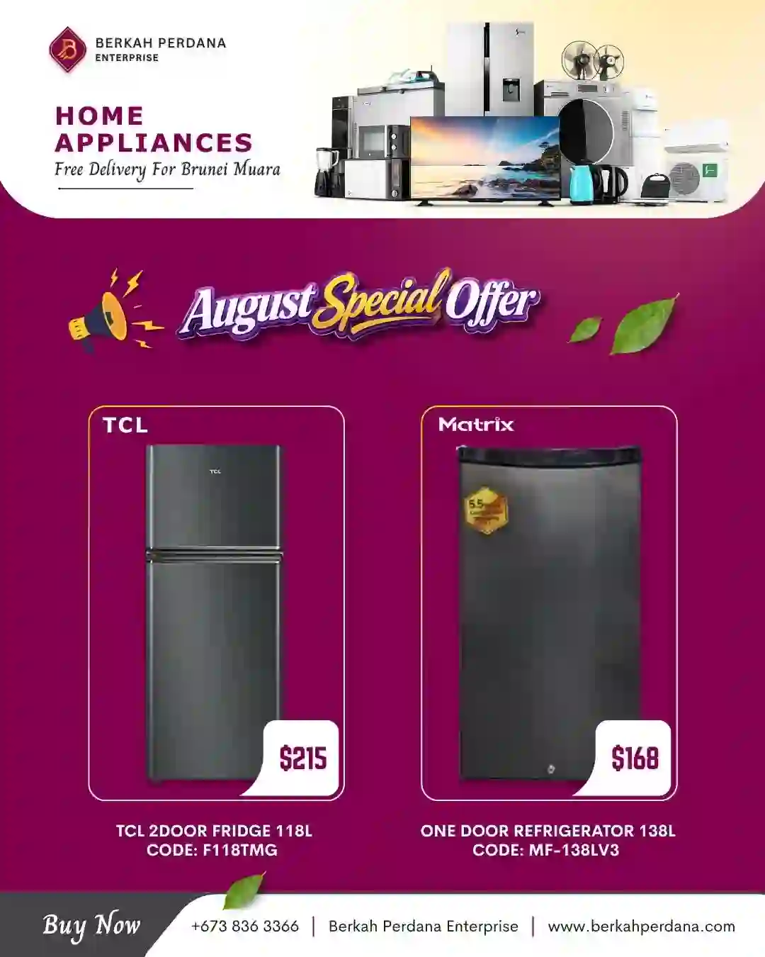 Tcl Matrix Fridge